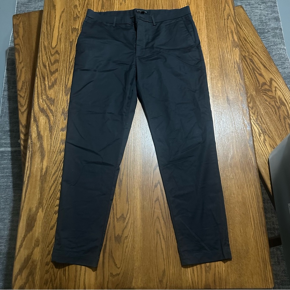 Banana Republic black men’s‎ pants / slacks 36x32 slim fit